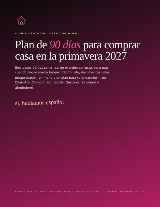 Plan de 90 días para comprar casa en la primavera 2027